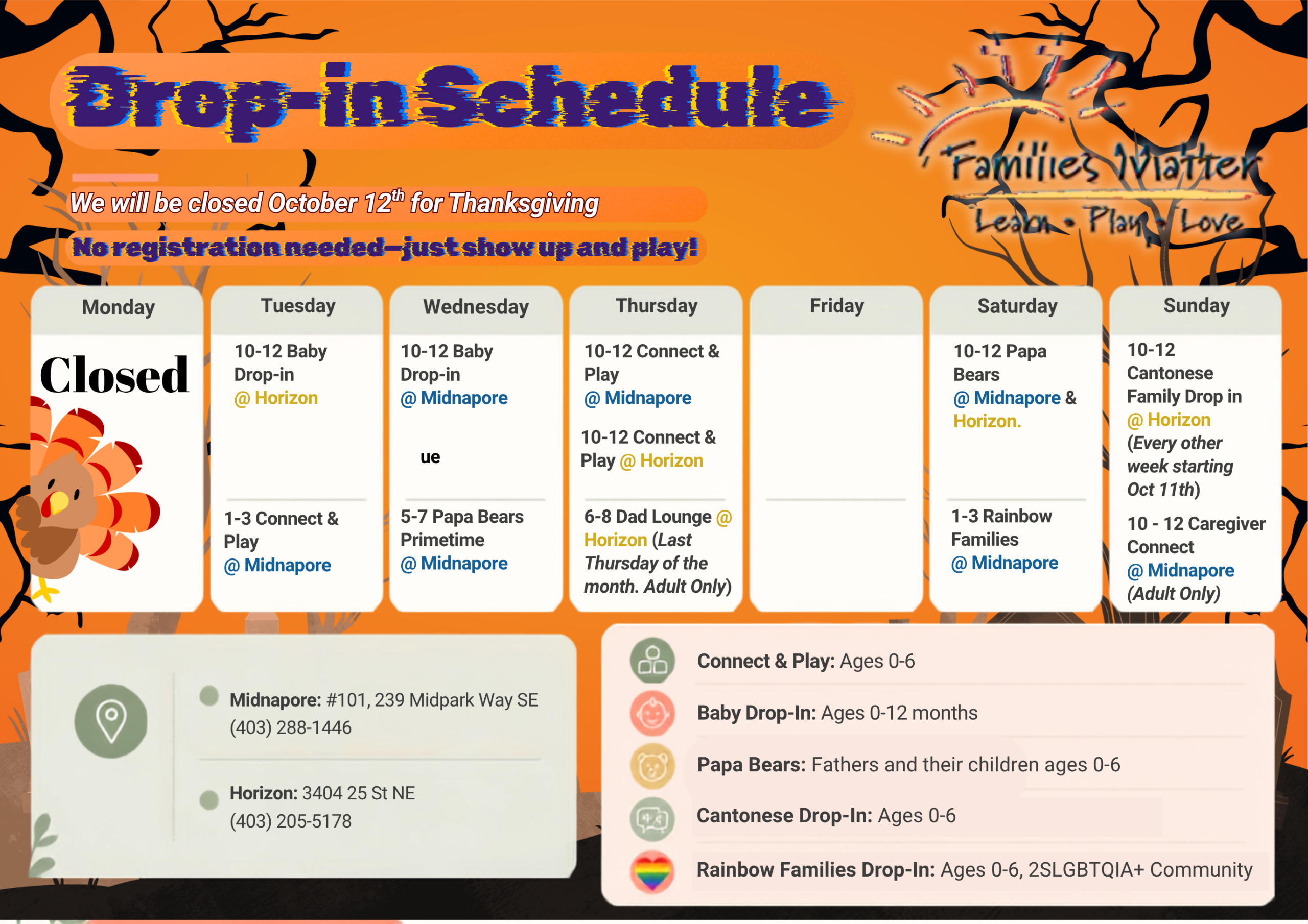 Monthly Calendar Drop-In